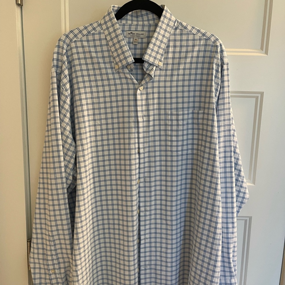 Peter Millar Summer Comfort button up in XL